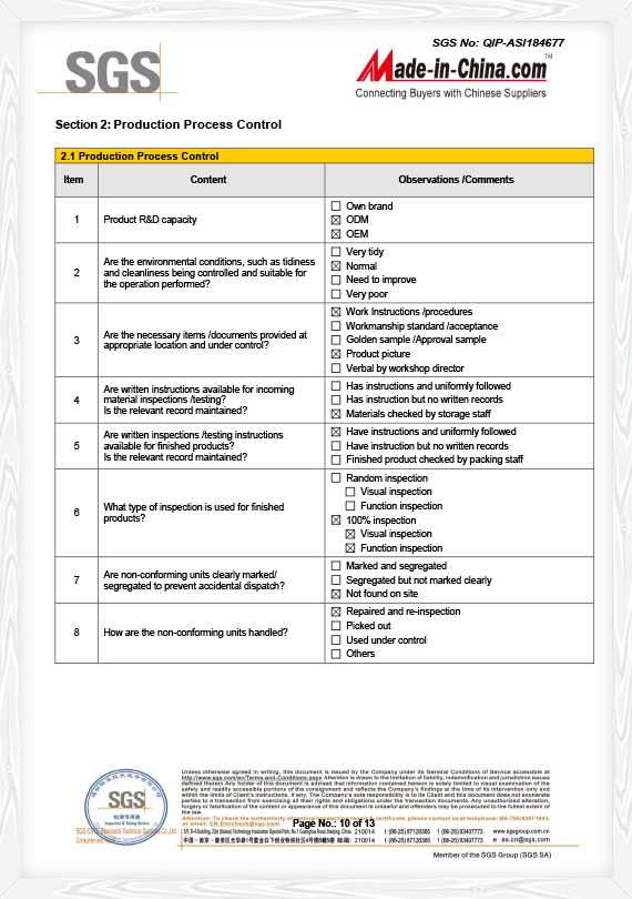 Kawalan Proses SGS